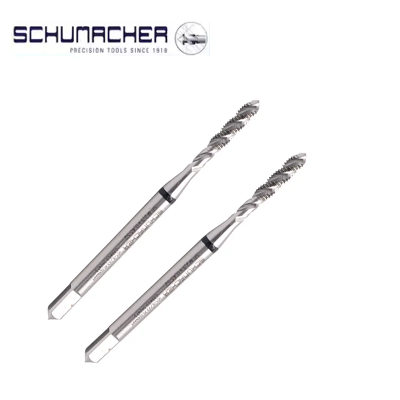 

German Original SCHUMACHER JIS Standard Spiral Fluted Tap Pointed M3 M4 M5 M6 M8 M10 M12 M14 M16 M18 M20 Machine Thread Taps