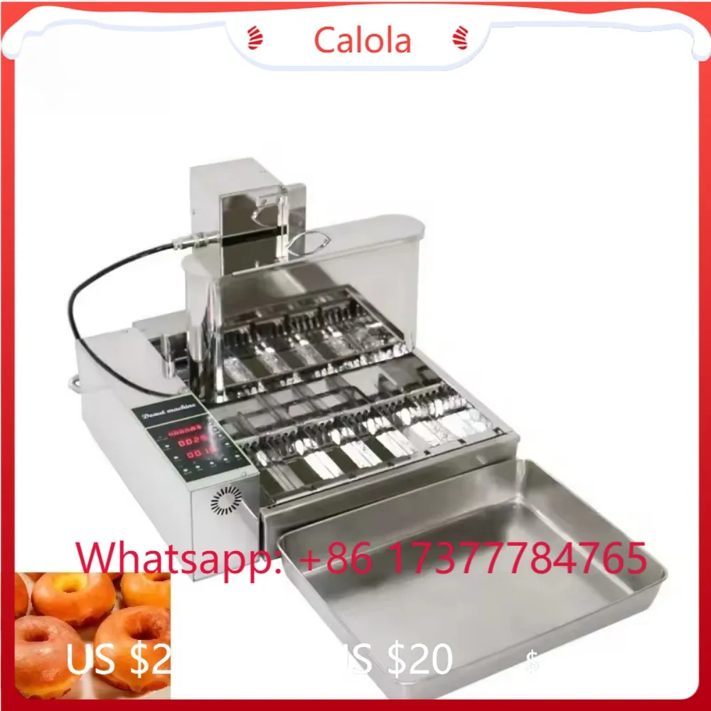 Automatic Mini Donut Machine Commercial High Efficiency Easy Clean Snack Equipment