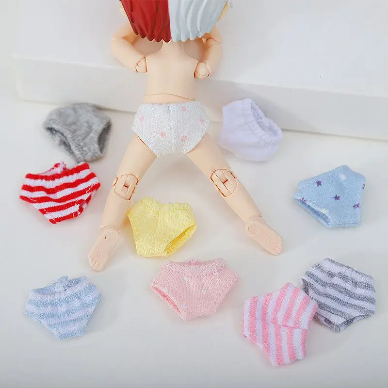 

Ob11 Doll Socks Underwear Accessories Cute Knit Molly, Obitsu11, GSC Clay Head, 1/8, 1/12BJD Doll Hat Accessories