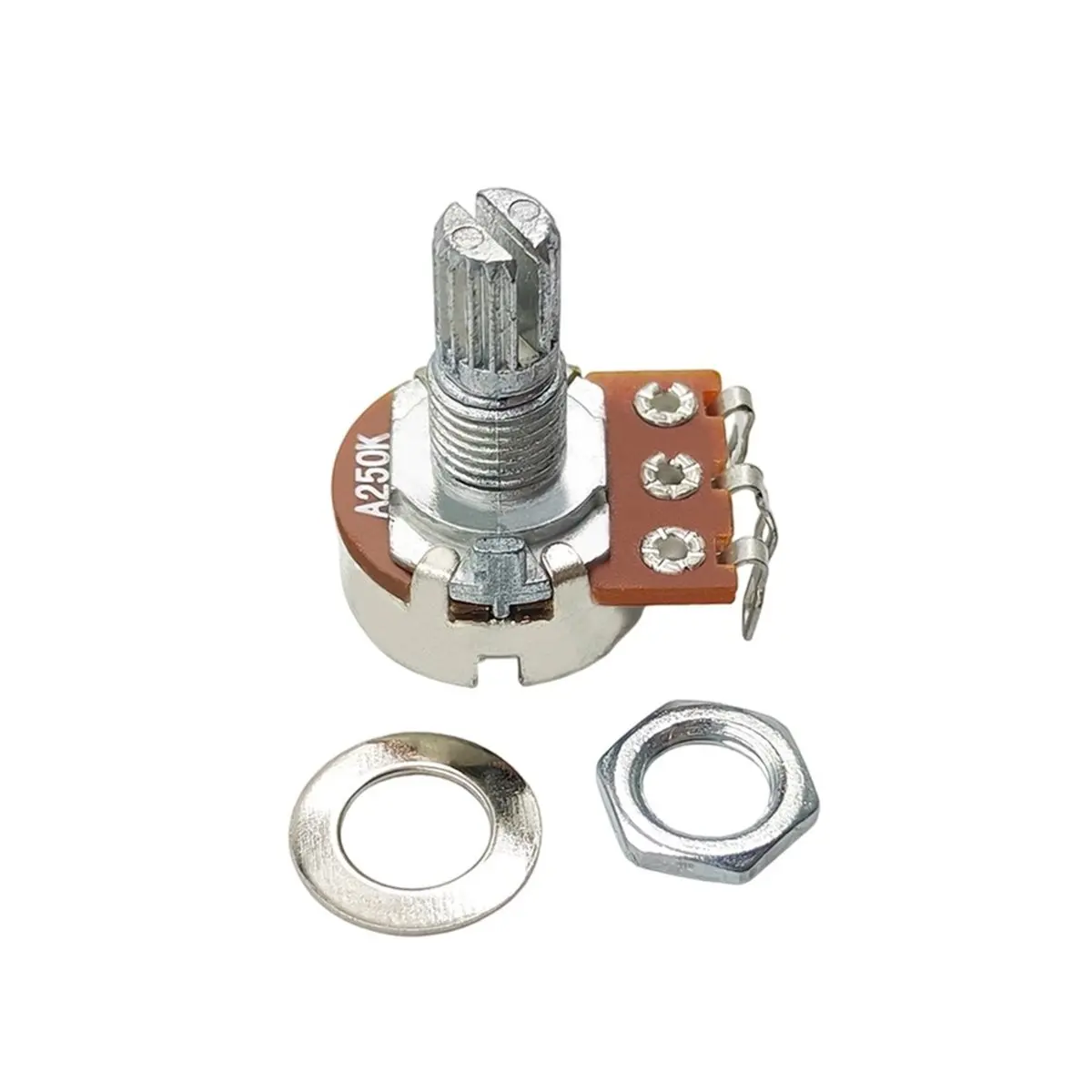 15mm Shaft Full-Size/Mini Guitar Potentiometer for Electric Guitar & ,A500K/A250K Volume Tone Pot A