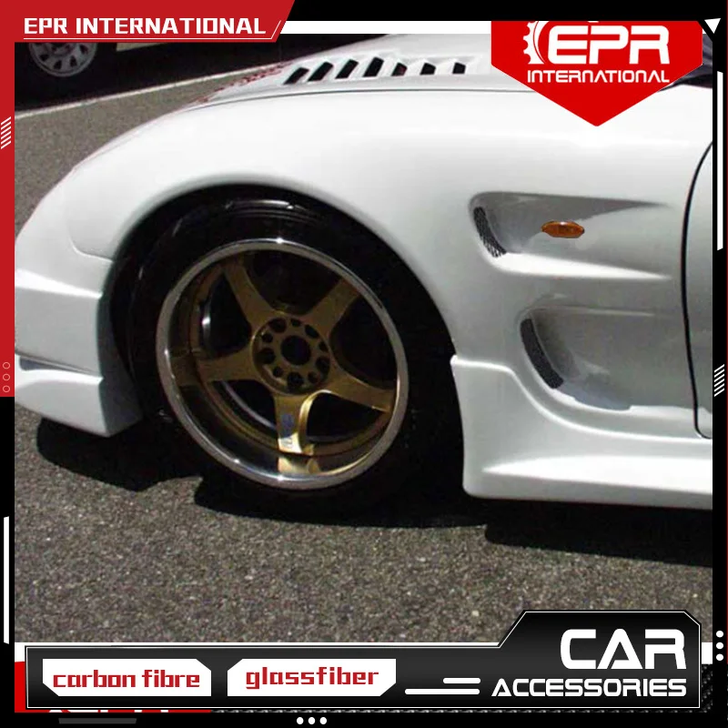 

For RX7 FD3S BN Style Glass Fiber Front Fender +25mm Trim RX7 Racing Part Body Kit FD3S Accessories FRP Fender