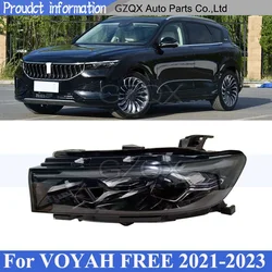 CAPQX Used LED Front Bumper Head Light Head Lamp For VOYAH FREE 2021-2023 Headlamp Headlight Car Light
