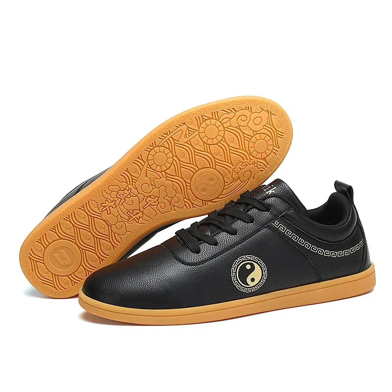 

Мужская и женская обувь для тай-чи, спортивная обувь для китайского кунг-фу, черно-белая тренировочная обувь для тхэквондо, каратэ