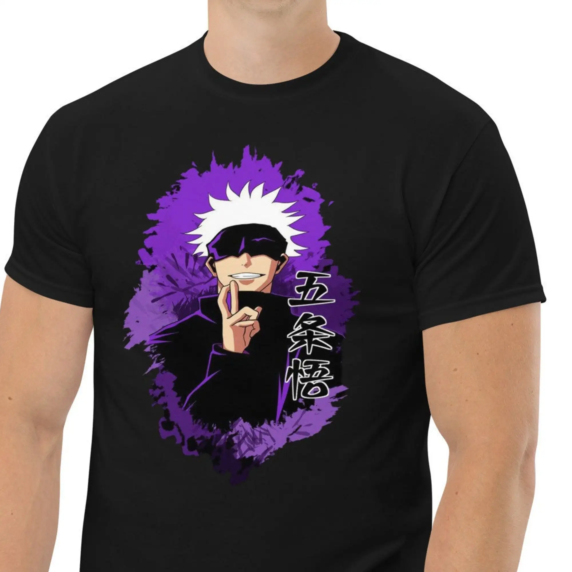 Gojo Satoru T Shirt Jujutsukaisen Animet Gojo Satoru T Shirt Jujutsukaisen Animet