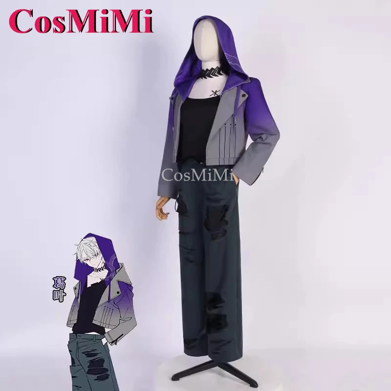 CosMiMi Kuzuha Cosplay Anime VTuber Gamers Costume Handsome Outfit Daily Wear Unisex Carnival Party Role Play Clothing S-XXL New