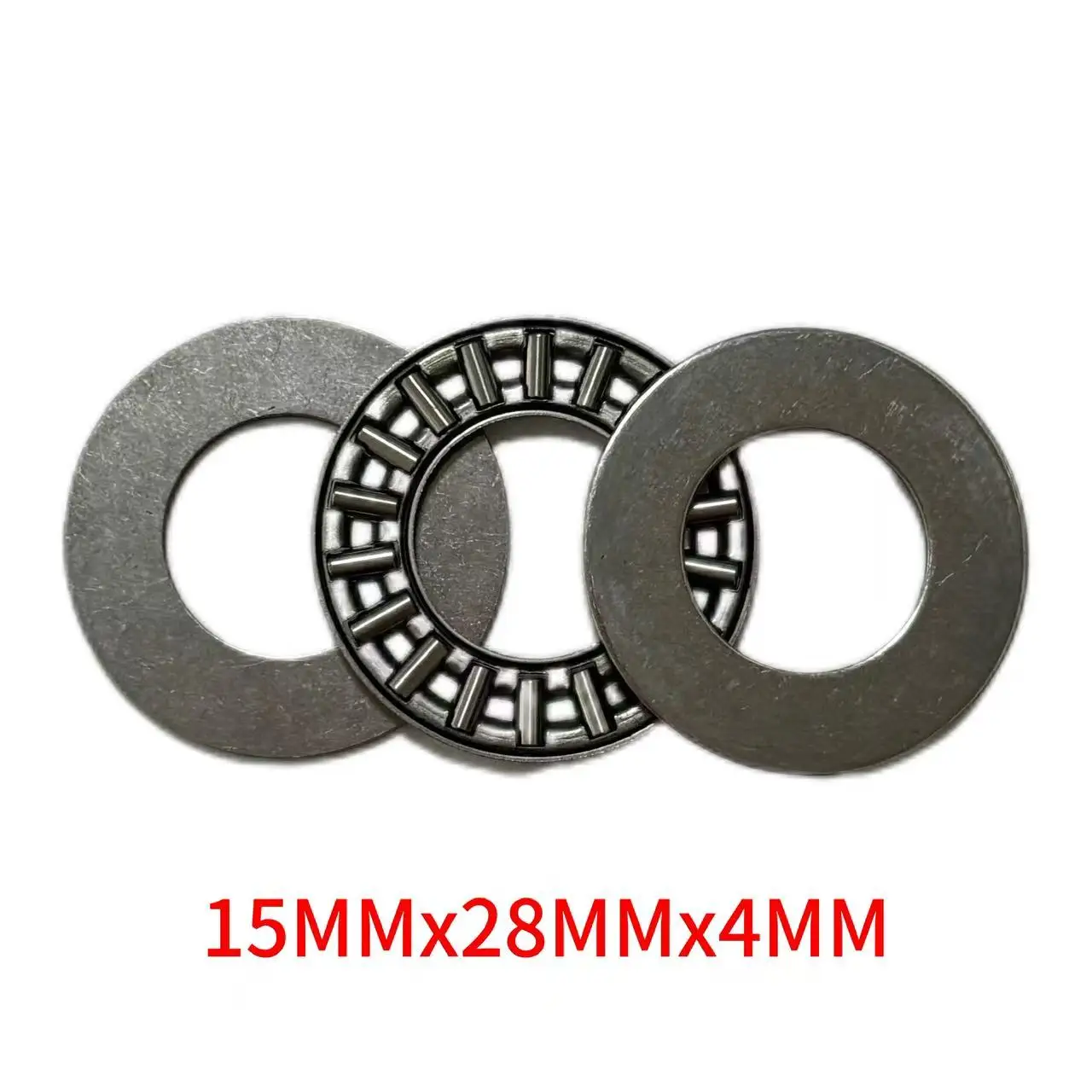 3-in-1 Bearing Steel AXK Series Axial Needle Roller Thrust Bearings ID 15mm Thrust Bearing with Two Washers Sewing Machine Parts