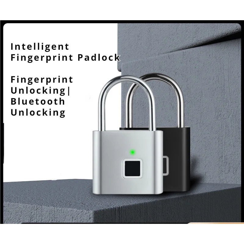 

Outdoor Intelligent Electronic Locks Candado Anti-theft Combination Biometric Digital Cadastre Mini Waterproof Fingerprint Padl