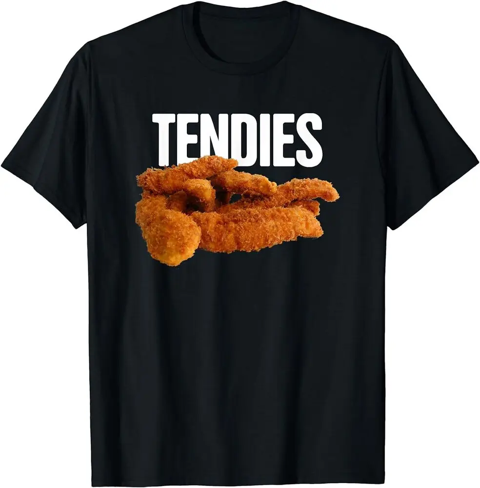 Tendies Funny Neckbeard Chicken Tender T-Shirt Unisex T-shirts Cotton Luxury Brand Vintage Oversized