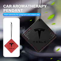 Car Perfume Freshener Aromatherapy Hanging Auto Pendant For Tesla Model 3 S Y X