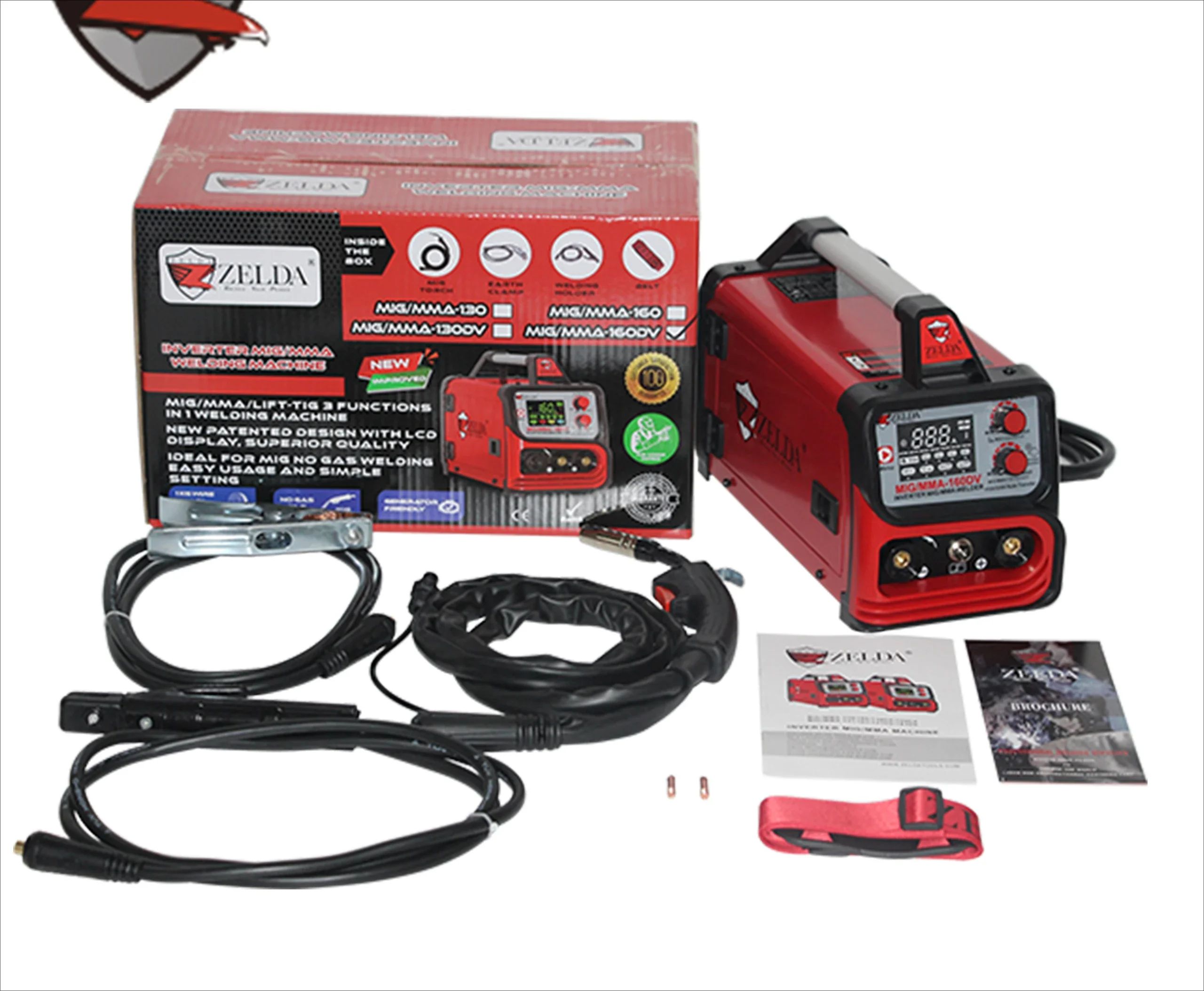 Synergic Mig Welder Aluminum Welding Machine Welding Machine Without Gas New