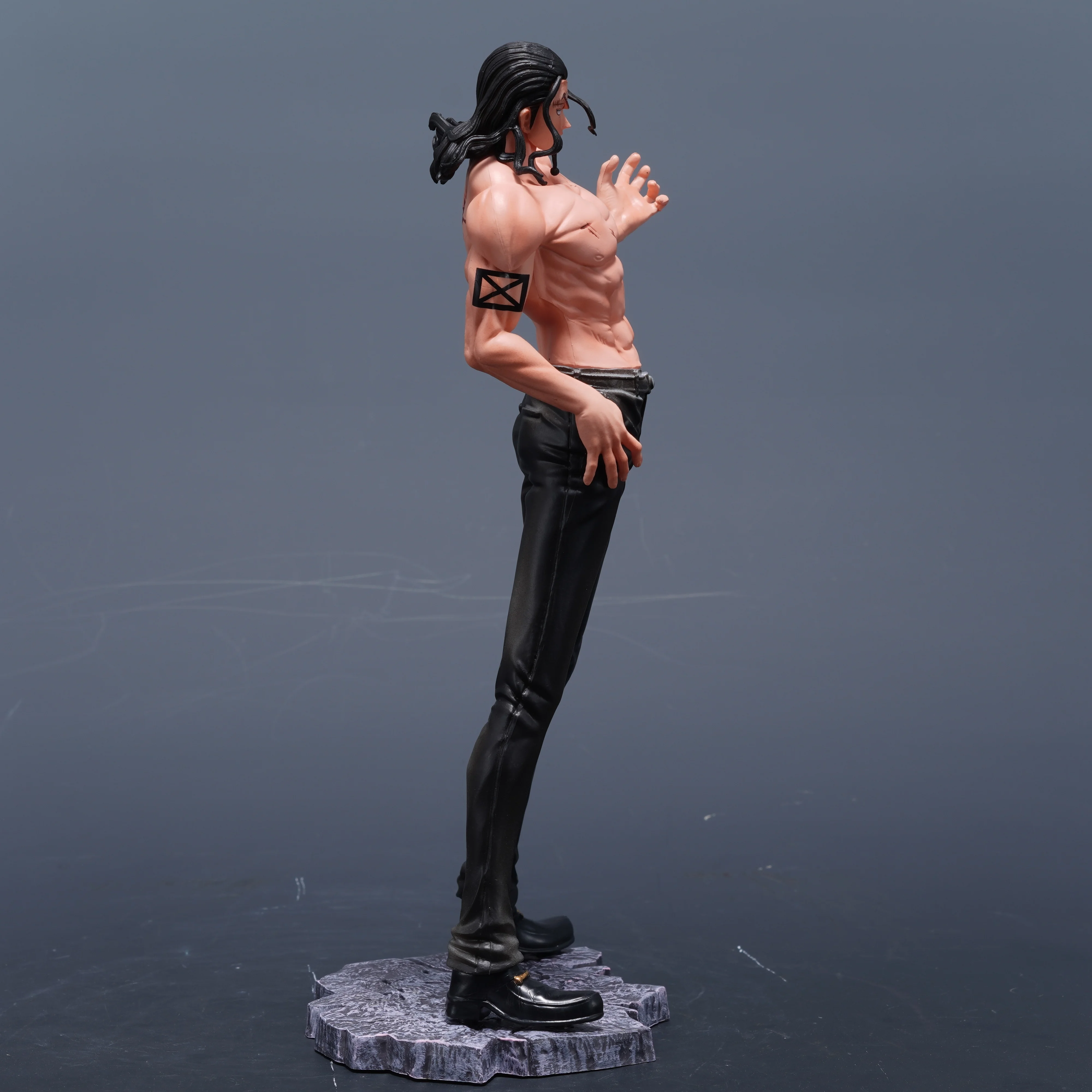 25cm Gk Rob Lucci Figurka Anime One Piece Cp0 Lider Smok I Tygrys Cp9 Ozdoba Na Biurko Statuetka Model Pvc Zestaw Garażowy Prezenty Dla Dzieci