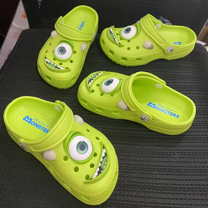 

Disney Alien Shoes Cartoon Beach Shoes Slippers Sandals Non-Slip Breathable Wear-Resistant No Logo Adult And Children Slippers