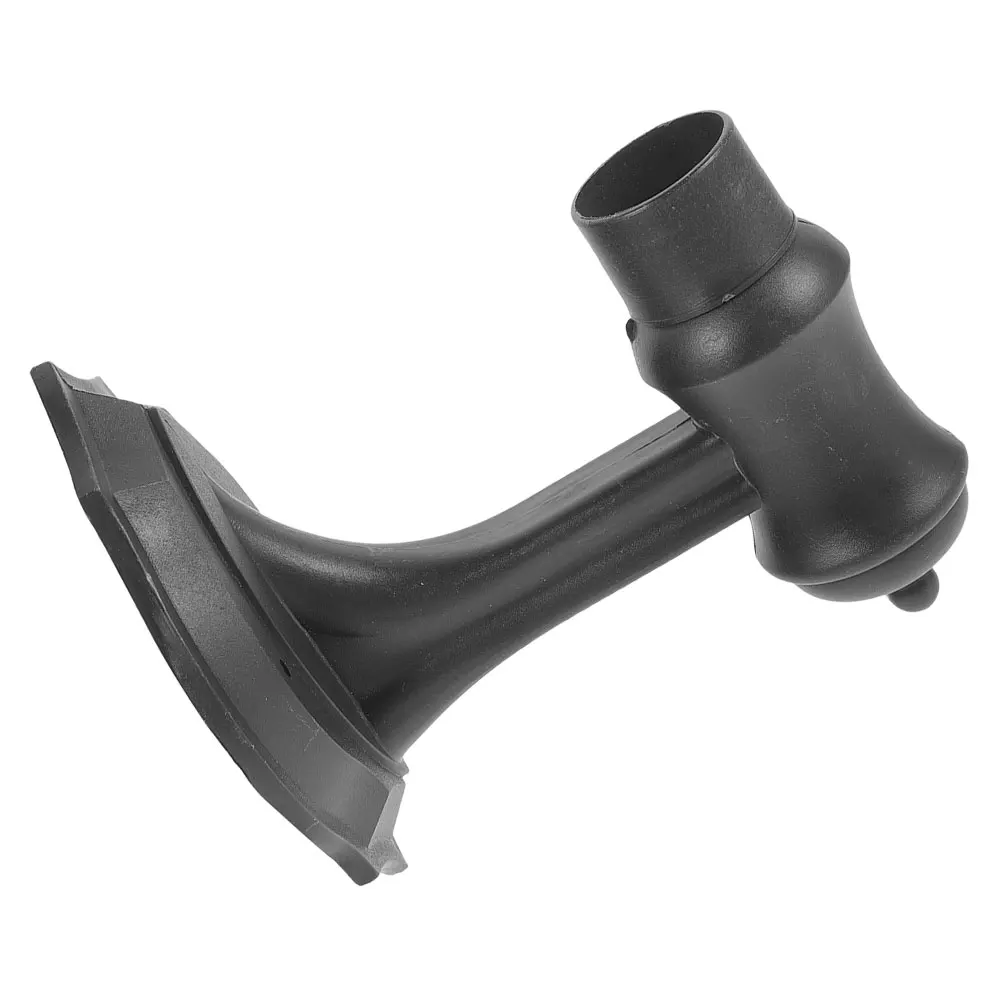 

1pc Wall Lamp Bracket Black Light Base Lawn Column Outdoor Post Anchor Courtyard Plastic Landscape Durable Saving