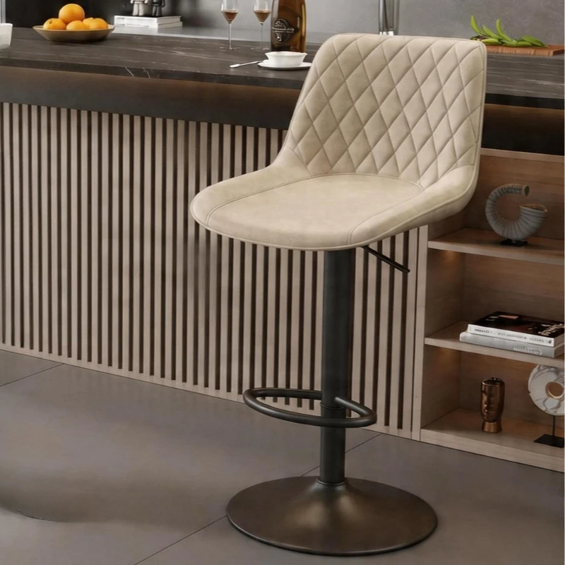 

household lift Bar chair rotating modern simple front desk bar chair checkout page silla alto para bares living room furniture