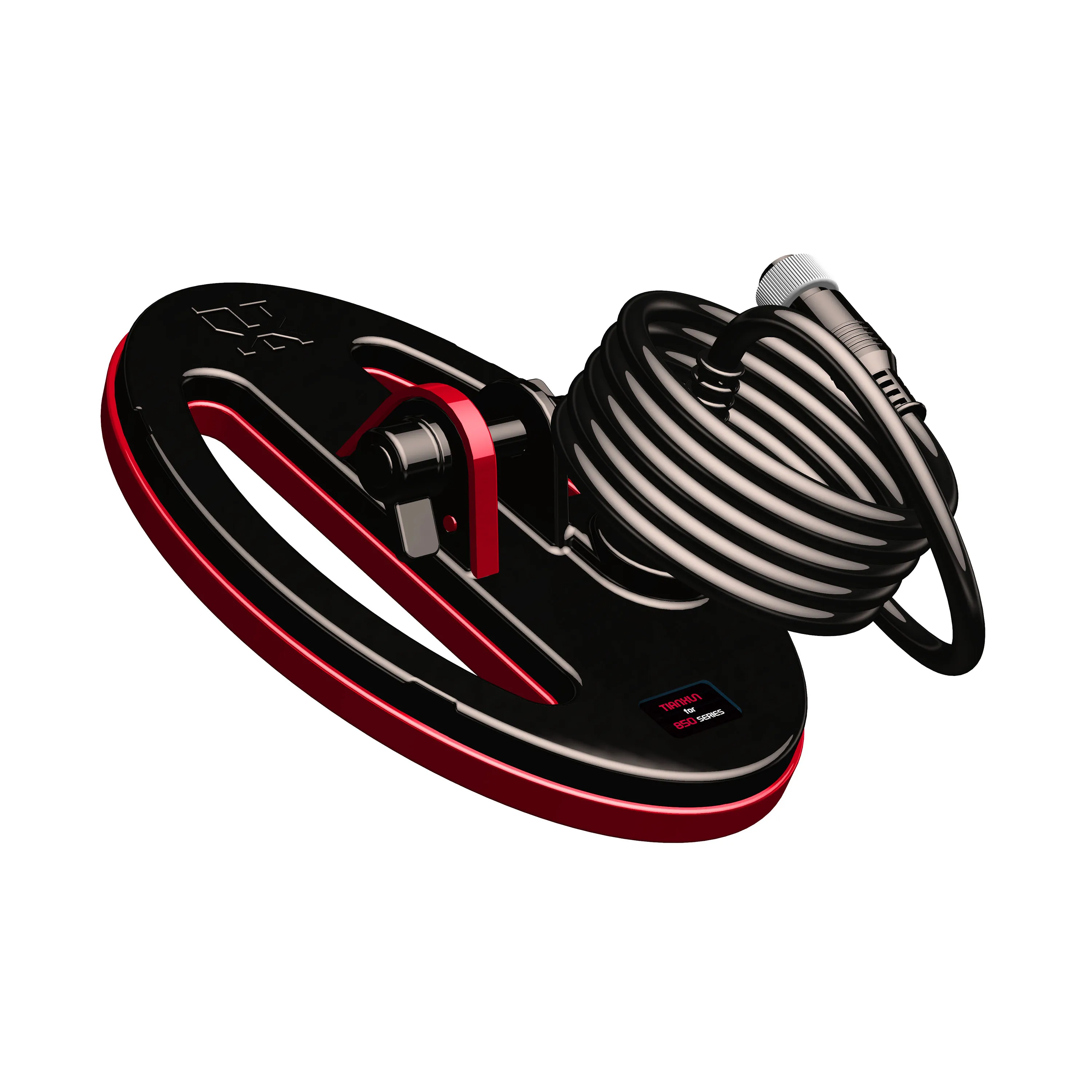 قرص كشف لفائف كاشف المعادن 8 بوصة لـ QT (لـ QUEST/GT(لـ GARRETT)/TX-850/TX-705/TX-705Pro"/S43/MB705 ملف كاشف المعادن