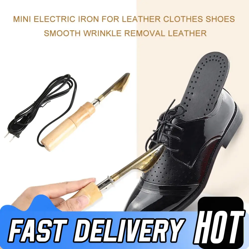 

Мини-электрический утюг, гаджеты, легко носить с собой, легкий для кожаной одежды, сумки, обуви, инструмент для удаления морщин, аксессуар для ремонта