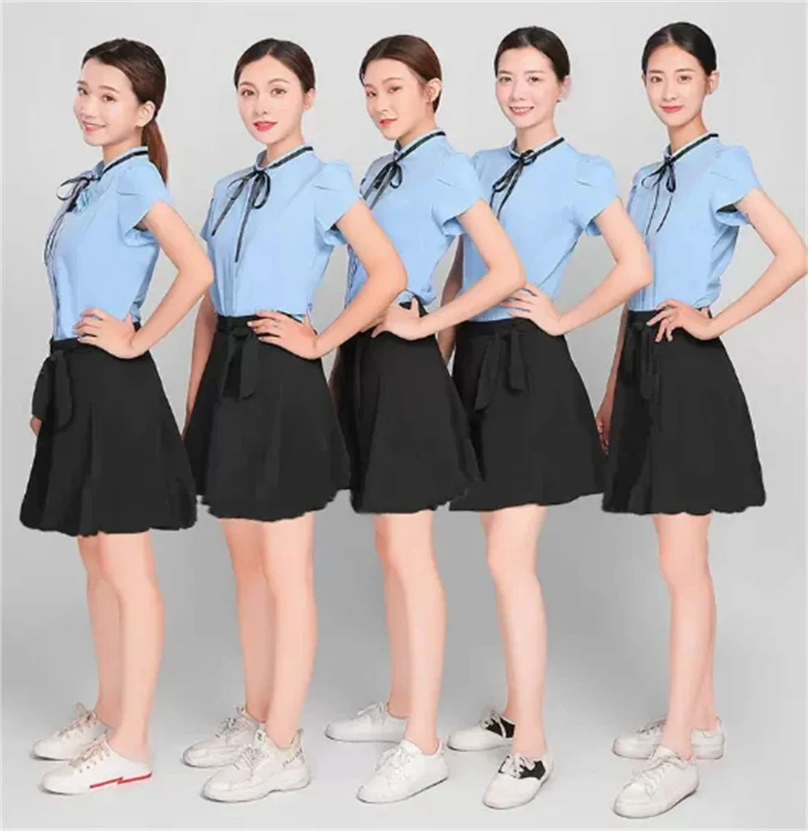 

Summer Preschool Teacher Professional Women's Pants and Skirts Set Early Education Teacher Work Clothes Performance Clothes