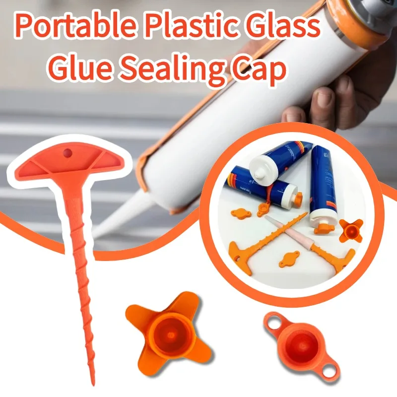 

Prevents Drying Sealant Nozzle Cleaner Nozzle Dredge Unclogger For Glass Caulk Tubes, Fits Standard Sizes, Handy DIY Tool