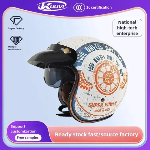 10 best sales रेट्रो हेलमेट - №4