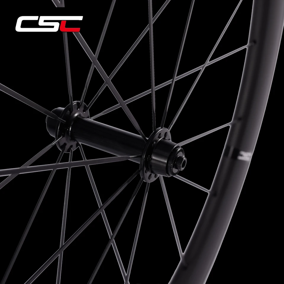 CSC UCI 超軽量カーボンロードホイール リムブレーキ 700C 25mm幅 38mm