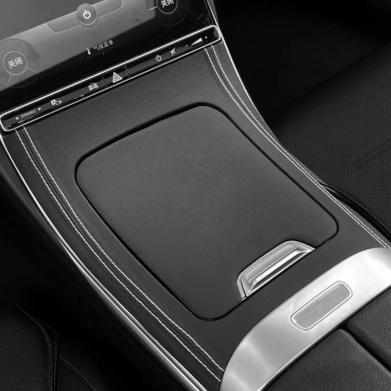 

LHD! Car Center Console Leather Style Panel Cover Trim Panel Frame For Mercedes Benz Benz Class W206 C200 C220 C260 C300 2022+