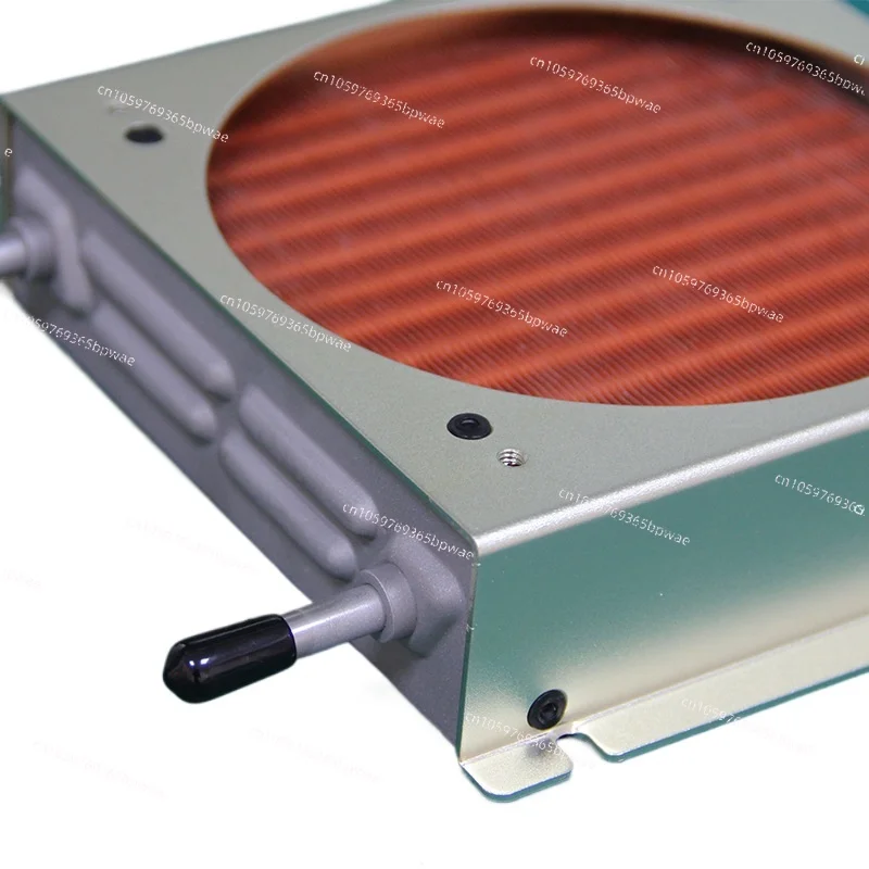 Refrigerator Radiator Condenser Copper Tube with Shell Small Finned Electrolyzer Cooler