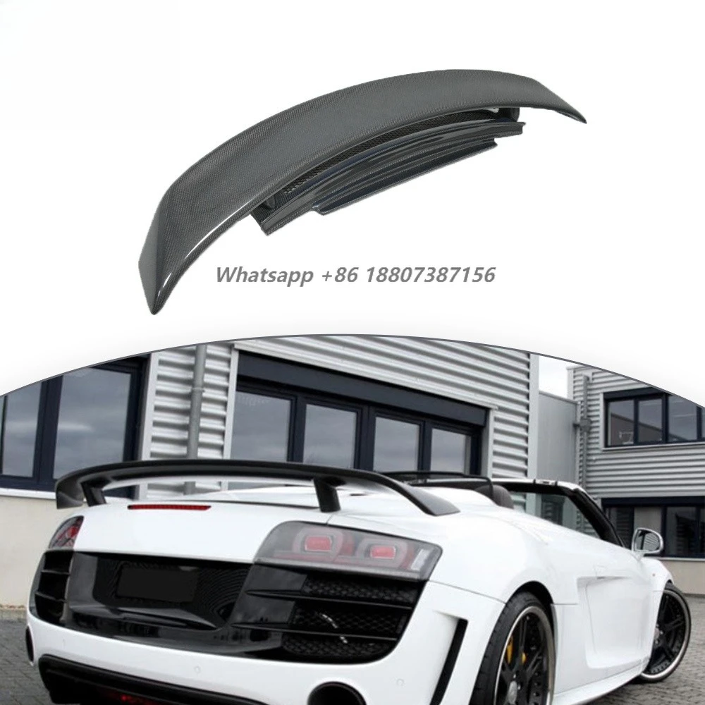 

R8 GT Rear Spoiler for R8 Auto Parts Carbon Fiber Rear Wing ~2018y for GT Style R8 Auto Parts Tail Wing