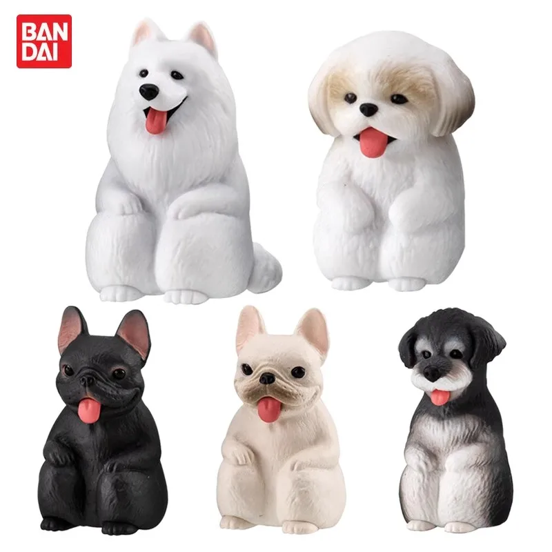 

Bandai Original 5Pcs Gashapon まちぼうけ Dog 2 Toys For Kids Gift Collectible Model Ornaments
