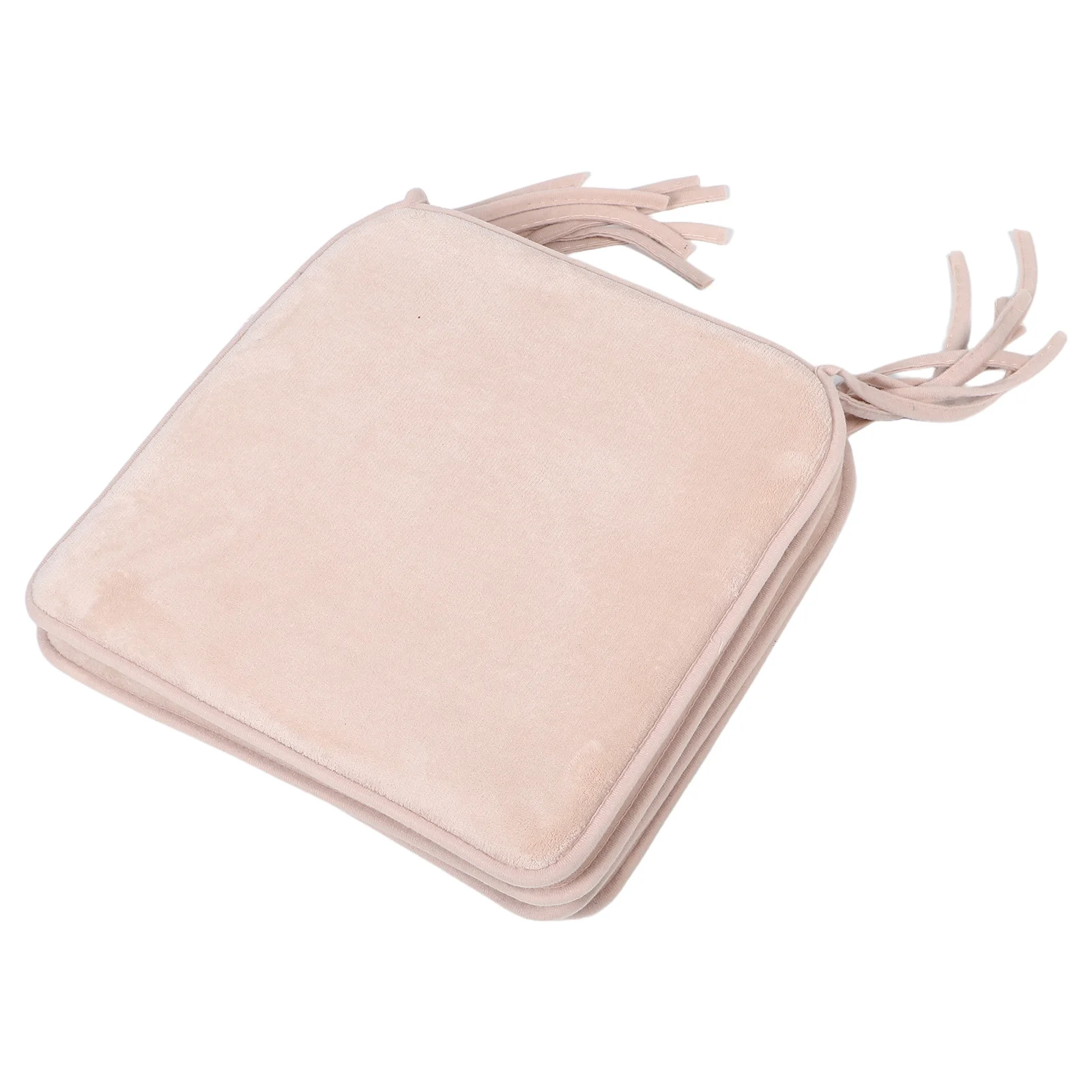 

4 Pcs Chair Cushion Chairs Pillows for Dining Cushions Strap Cute Room Polyester Seat