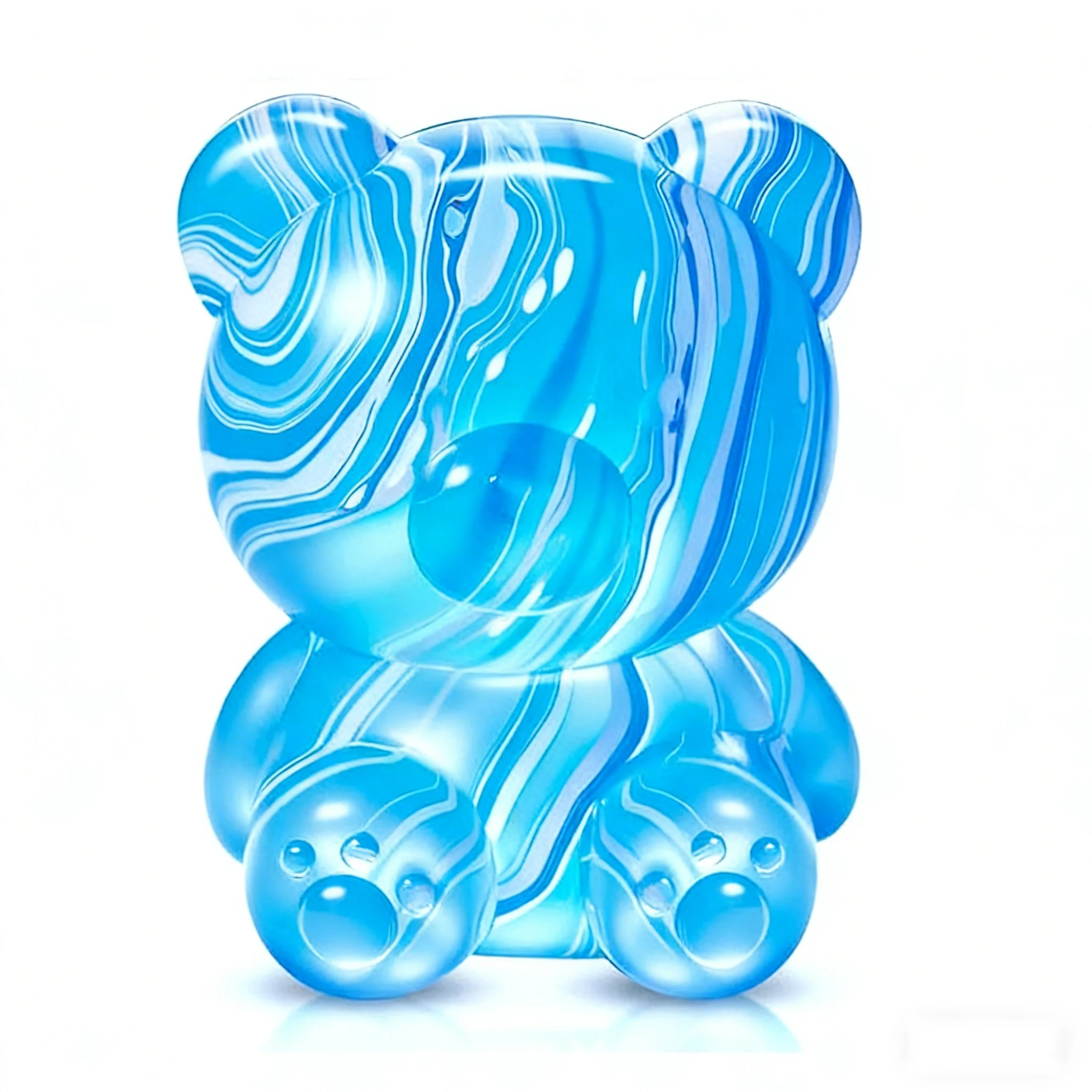 Langsam Rückfedernder Nee Doh Stress-Würfel Eiswürfel-Malzzucker Quetschbares Fidget-Spielzeug zur Angst- und Stresslinderung – Detail 7