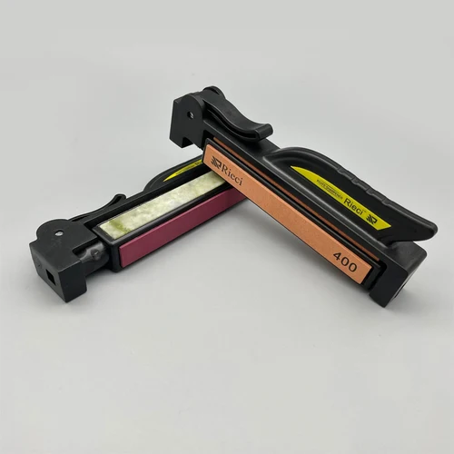 Rieci 천연 숫돌 및 다이아몬드 전용 나이프 숫돌, 숫돌 액세서리, 180 ~ 10000 #, 4 그릿 세트