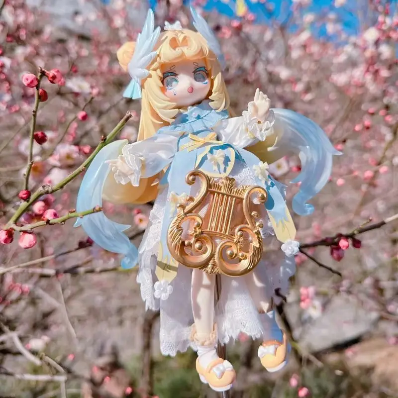 

New Original 1/12 Bjd KIKURA Time Series Blind Box Cute Cute Articular Mobility Doll Desk Decoration Items Girls' Gifts Kawaii