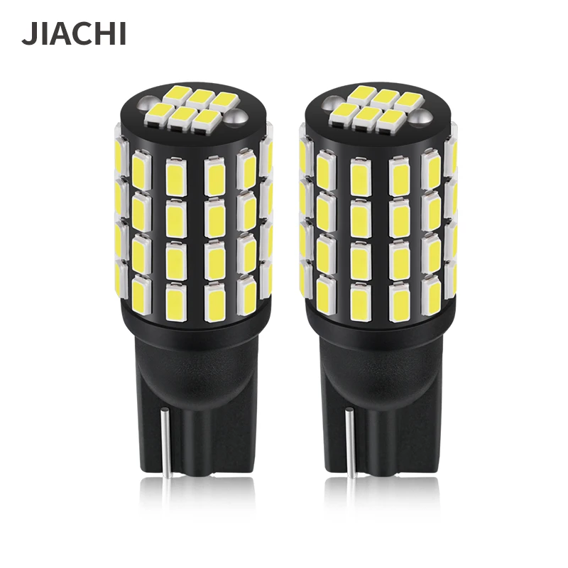 jiachi 100pcs 168 194 led bulb 3014 54 chip dc12-24v led car light