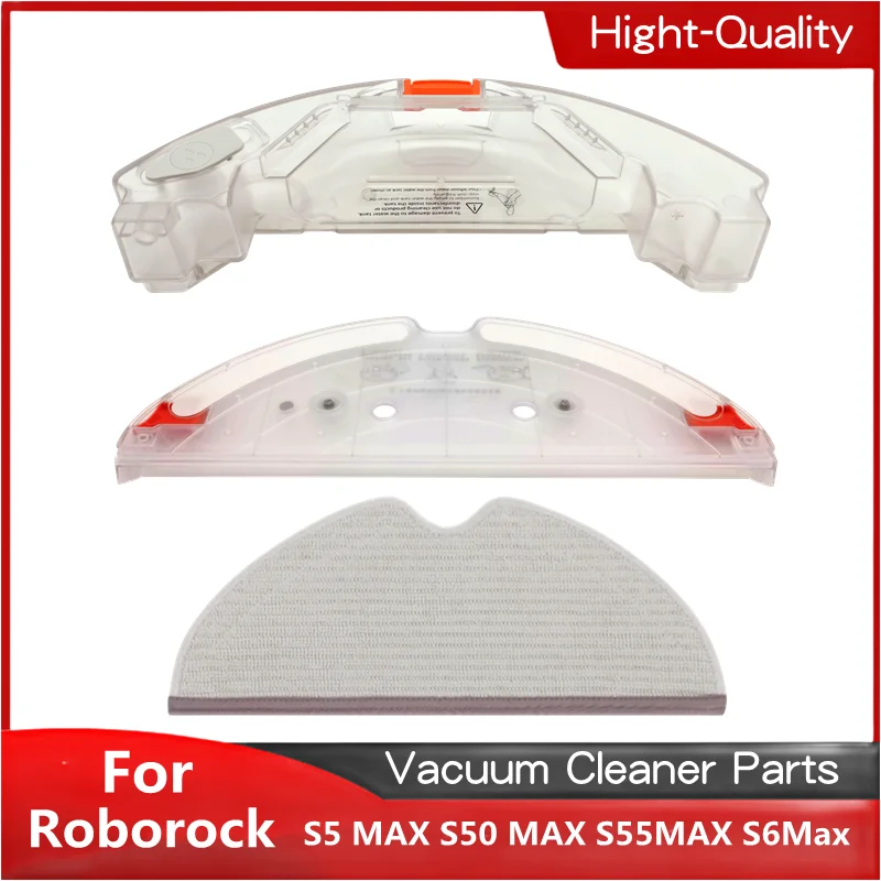 For Roborock S5 MAX S50 MAX S55MAX S6Max Electric Control Water Tank Spare Parts Vacuum Cleaner Water Tank Tray Accessories