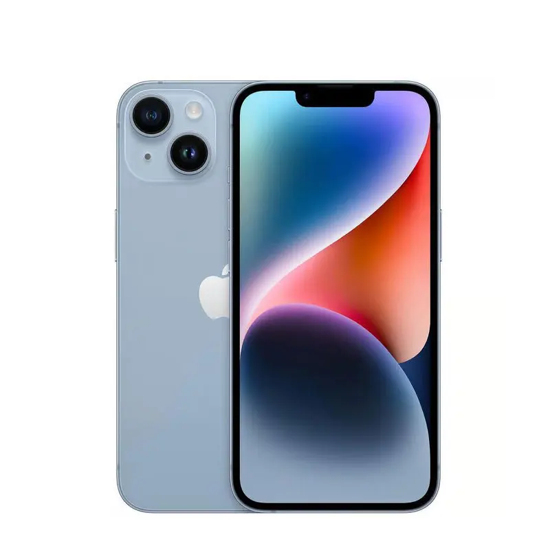 هاتف ذكي Apple Iphone 14 بسعة 128 جيجابايت و256 جيجابايت و12 جيجابايت مفتوح بوصة بستة نوى I0s A15.6gbram 12 ميجابكسل #4