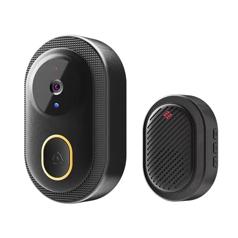 

ABMF-Tuya Wifi Video Doorbell Wireless HD Camera IR Alarm Security Smart Home Wifi Intercom Door Bell Camera For Home