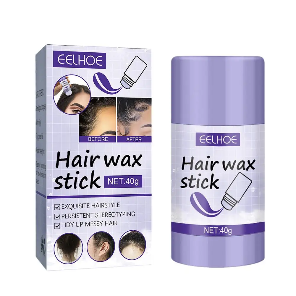 Hair Wax Stick Prevent Frizz Arrange Loose Smooth Styling Bar Ortable Unisex Deeply Moisturize Roots Provide Nutrition