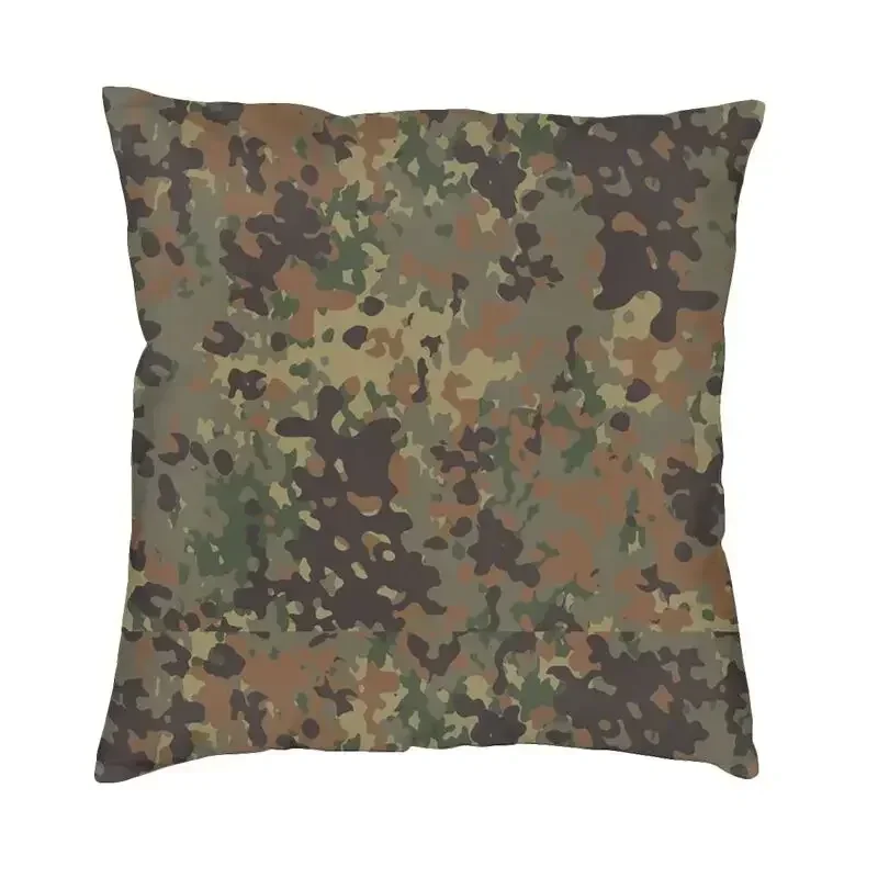 Rhodesian Army Camo Pattern Square Pillow Case Decoration Military Army Camouflage Cushion Cover Throw Pillow for Sofa Printing