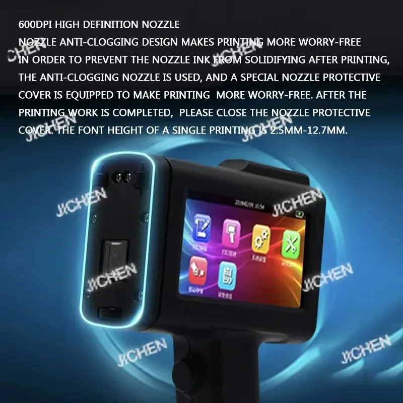 

CJccCJcc versandte Atable струйный принтер с сенсорным экраном, умный кодировщик, пластиковый пакет для еды, картонная коробка, дата производства, принти