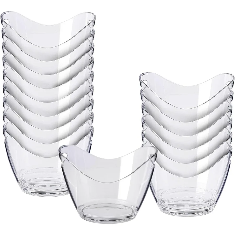 

Ведра для льда для вечеринок Прозрачное акриловое ведро для льда 3,5 литра Подходит для 2 винных, шампанского или 4 пивных бутылок, 16 шт. оптом