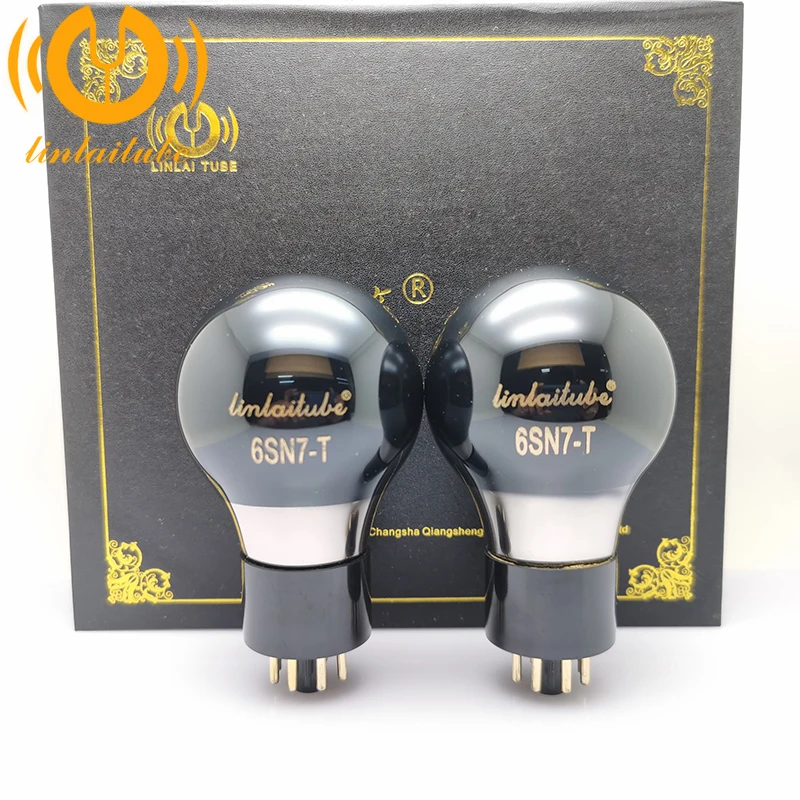 Linlai 6SN7-T tubo electrónico de repuesto 6SN7GT 6N8P 6H8C CV181 tubo de vacío Original de fábrica a juego preciso para amplificador