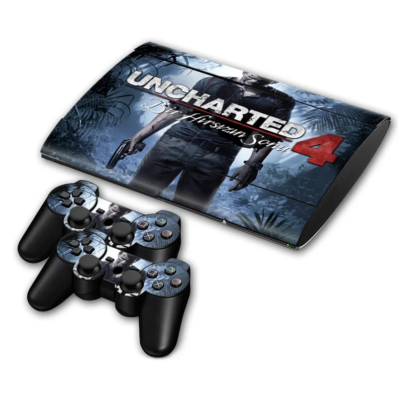 

the last of us Hot designs Skin Sticker Cover For PS3 Super slim 4000 Console Decal sticker Set controller skin