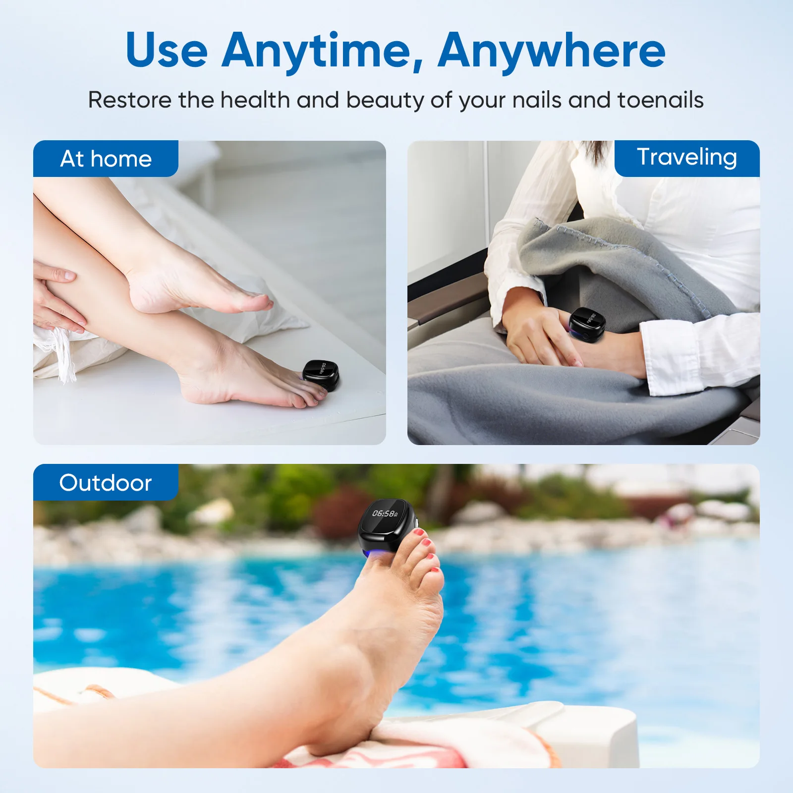 Zwarte Schimmel Nagel Laser Apparaat Reparatie Nagels Schimmel Onychomycose Nagel Schimmel Reiniging Laser Apparaat Voet Nagelverzorging Gereedschap