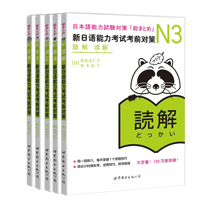 Countermeasures Before The New Japanese Proficiency Test Japanese JLPT BJT N3 Study Book Business Japanese Test Language Books