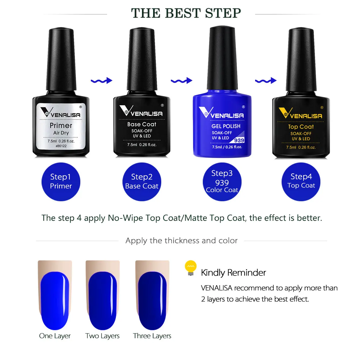 7,5 ml Venalisa Nagel-Gel-Nagellack, TPO-frei, HEMA-frei, Nail Art Soak Off UV-LED-Gel-Nagellack, Canni Factory Bio-Gel-Lack – Detail 12