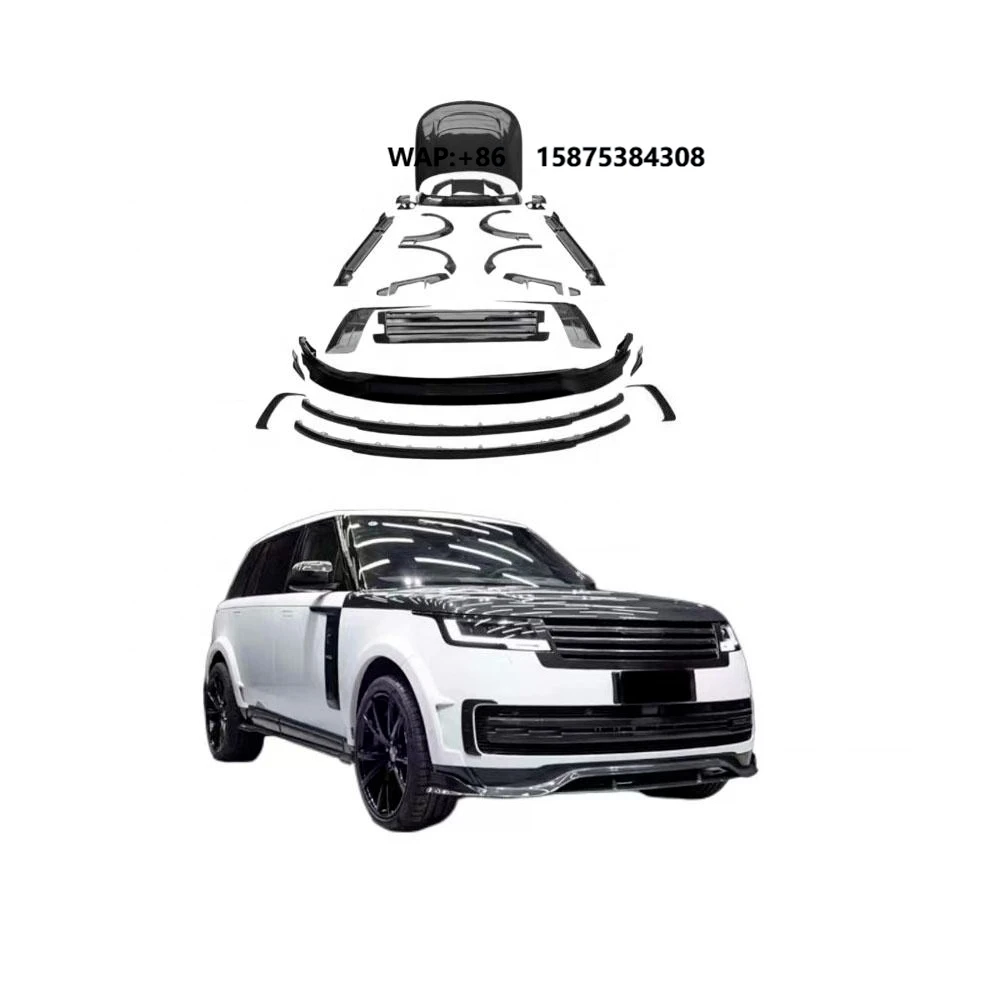 High Quality Body Kit for Range Rover LWB Upgrade MSY Auto Parts Front Lip Rear Diffuser Hood Side Skirts Car Spoiler