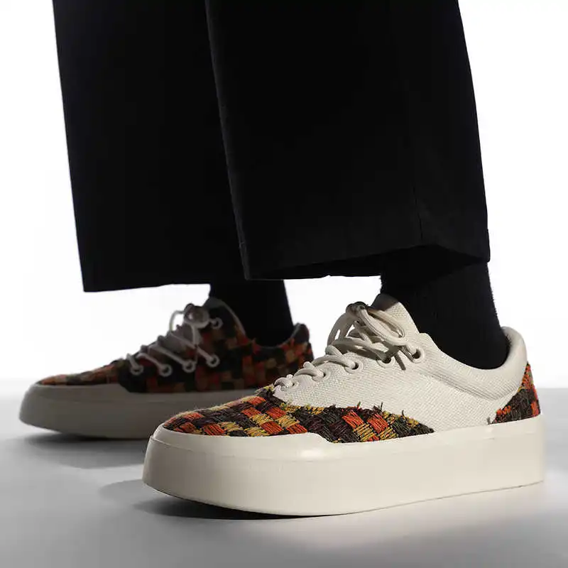 Hip Hop met stropdassen 46 Heren Sneakers Schoenen Heren Laarzen Korte herenlaarzen Sport Premium Wederverkoop Hit Topkwaliteit 2025outdoor