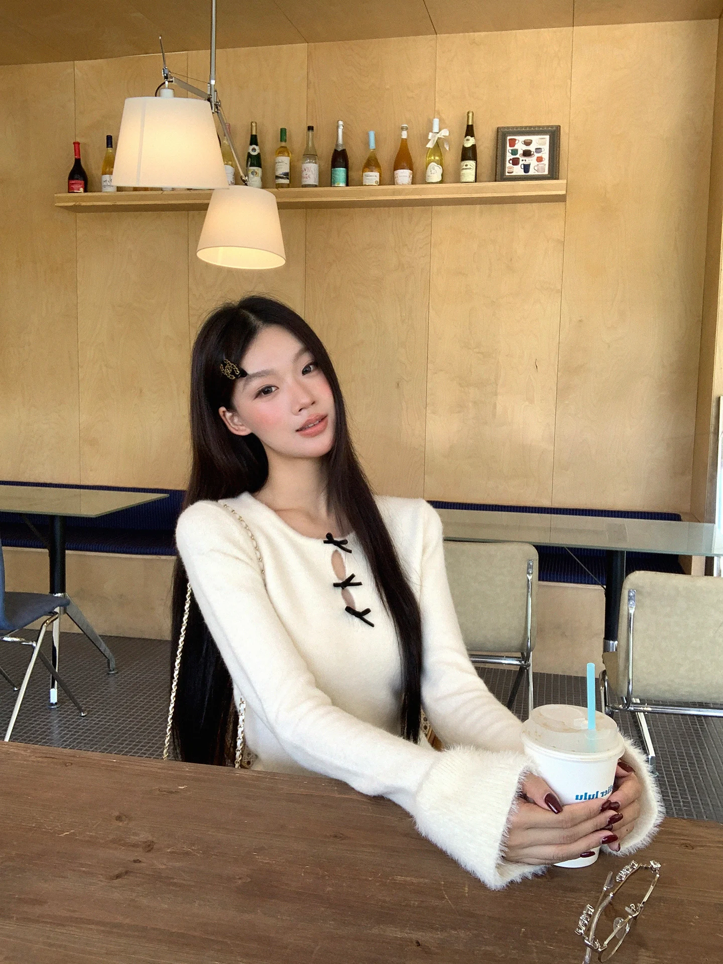 

Красный свитер знаменитостей, женский зимний длинный свитер све, внутренняя одежда, ленивый высококачественный вязаный топ для похудения, прямой крой