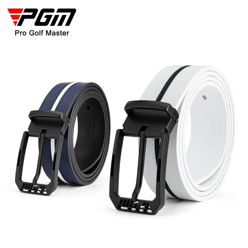 PGM Golf Men's Belt Top Layer Cow Leather Alloy Buckle Sports Belt PD020