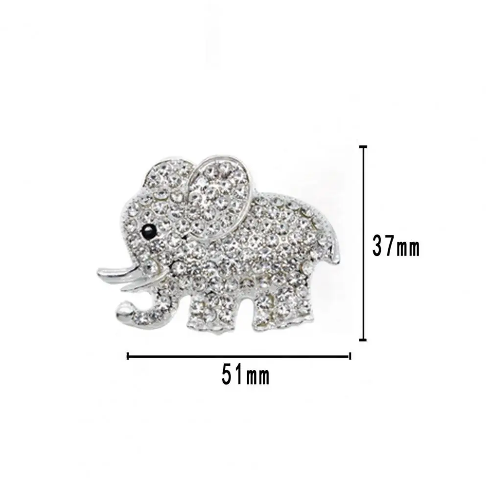 Bling Elefant Auto Parfüm Clip Auto Aroma Entlüftung Clip Auto Geruch Lufter frischer Auto Ornamente Diamant Elefant Auto Innendekoration